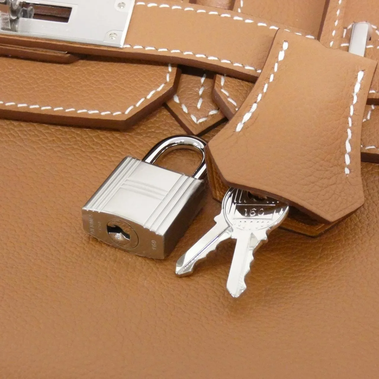 HERMES 086230CK Handbag Gold Unused - Thumbnail 4