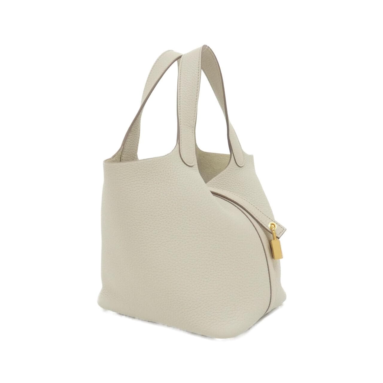 HERMES Picotin 056289CC Handbag Clemence