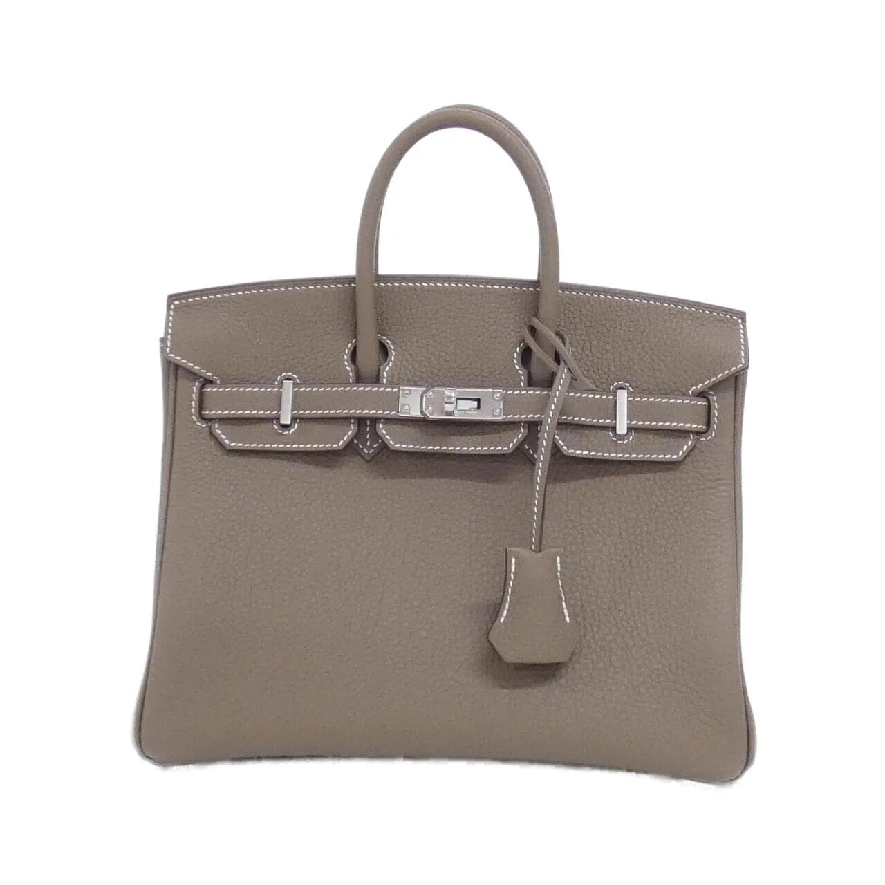 HERMES Birkin 041344CK Handbag Togo Etoupe