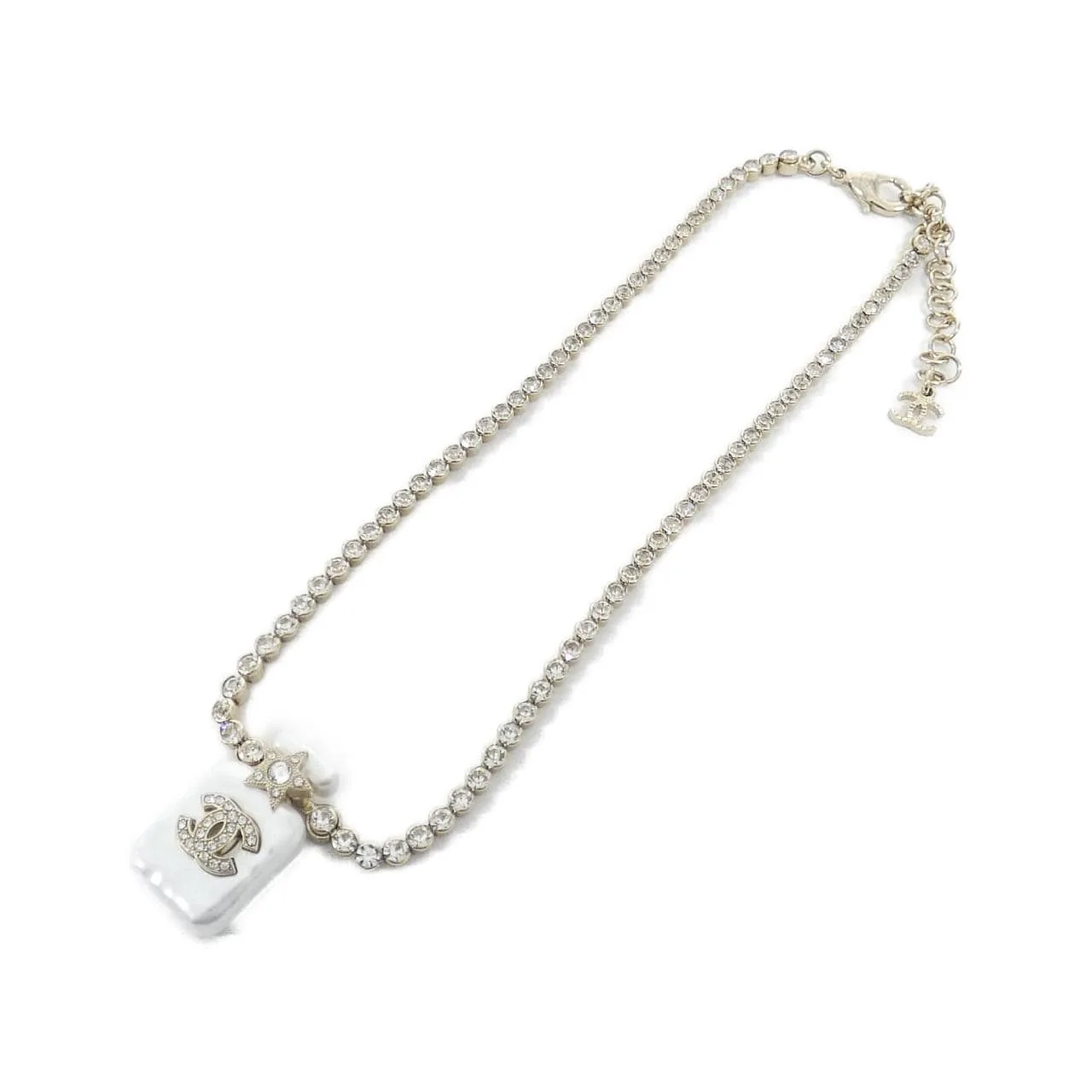 CHANEL ABA843 accessories 白色 中古品A - 縮圖 2