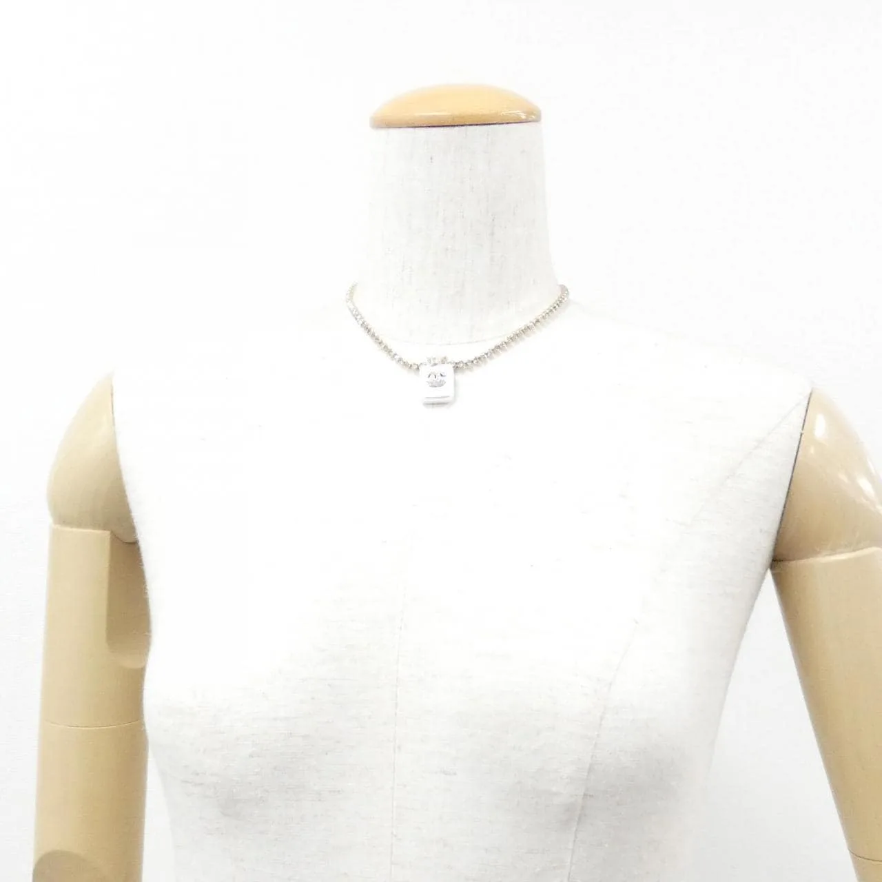 CHANEL ABA843 accessories 白色 中古品A - 縮圖 6