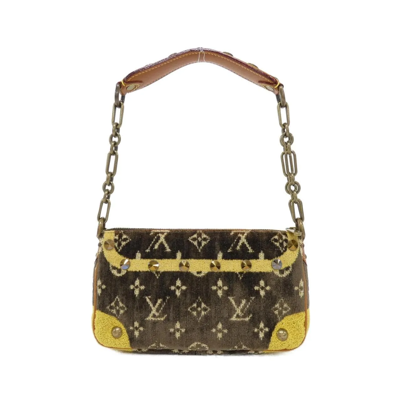 LOUIS VUITTON Pochette M92710 Pochette Monogram 黑色 Monogram 中古品A - 縮圖 2