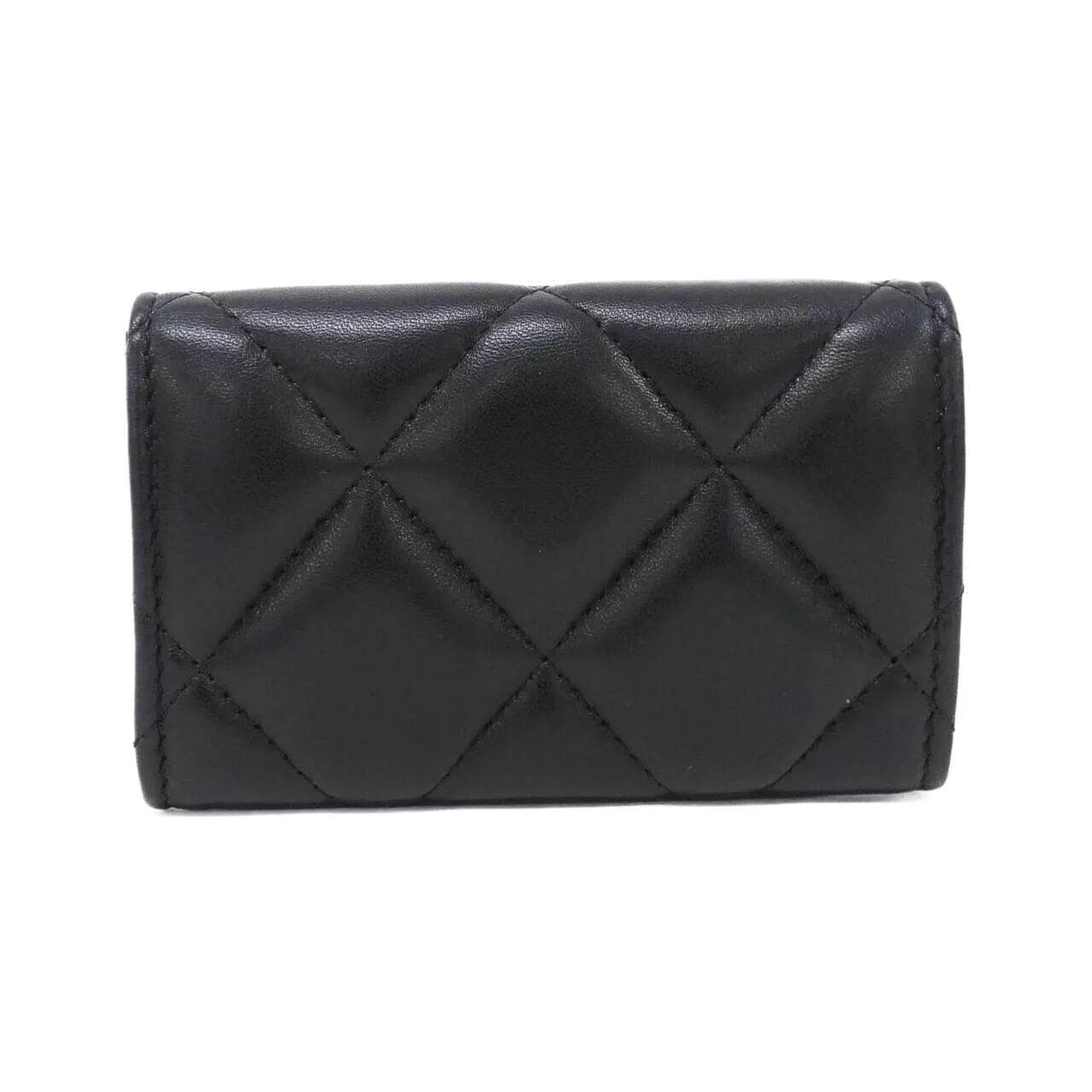 CHANEL Chanel 19 AP1790 Card Case Lambskin 黑色 羊皮 中古品A - 縮圖 2