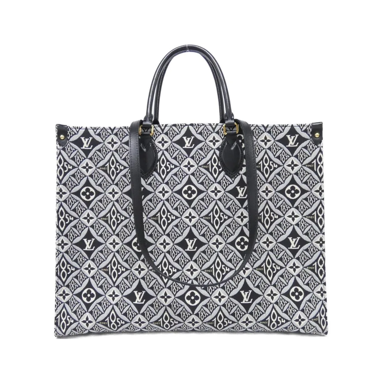 LOUIS VUITTON OnTheGo M57207 Handbag Black