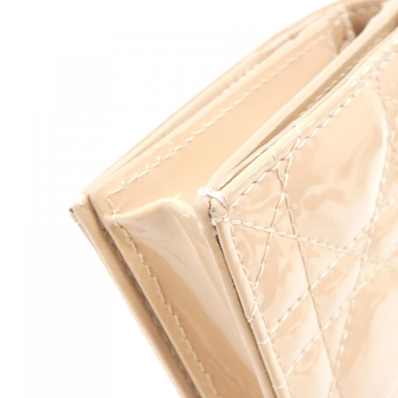 DIOR Lady Dior S0178OVRB Wallet Patent Leather 2