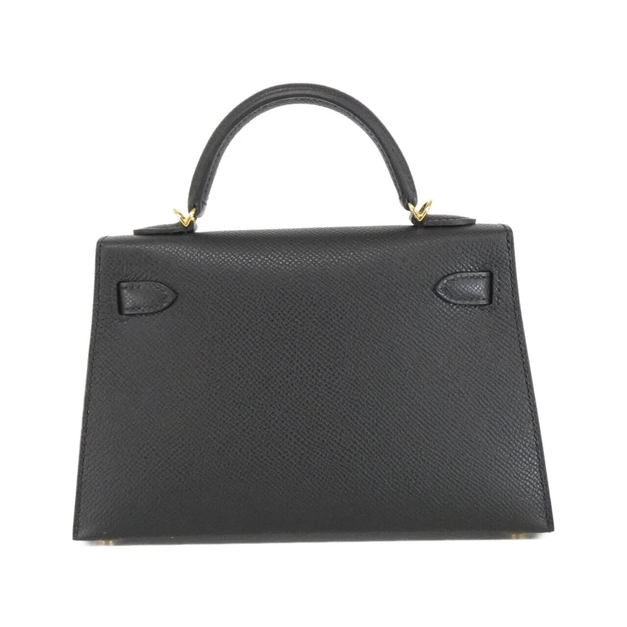 HERMES Kelly 071302CC Handbag Epsom Black Epsom Leather Unused - Thumbnail 2