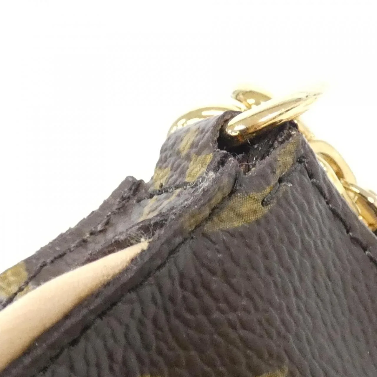 LOUIS VUITTON M40158 肩背包 Monogram 黑色 Monogram 中古品A - 縮圖 6