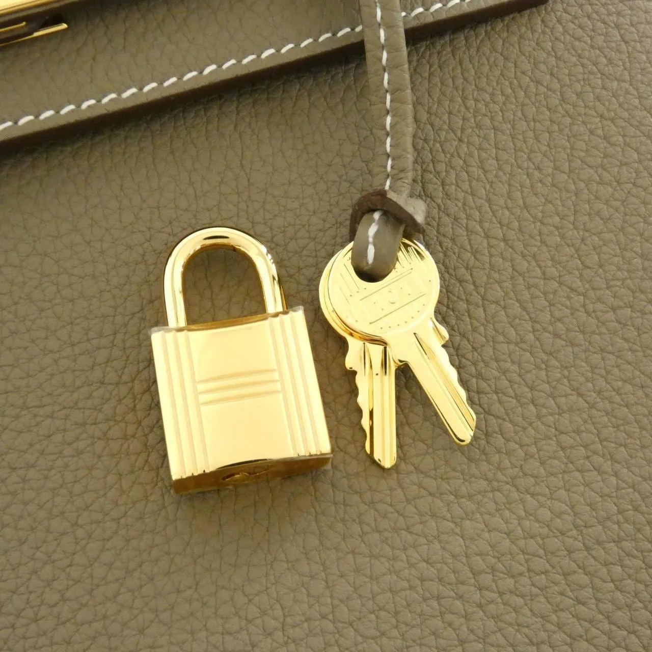 HERMES Kelly 044624CC Handbag Togo