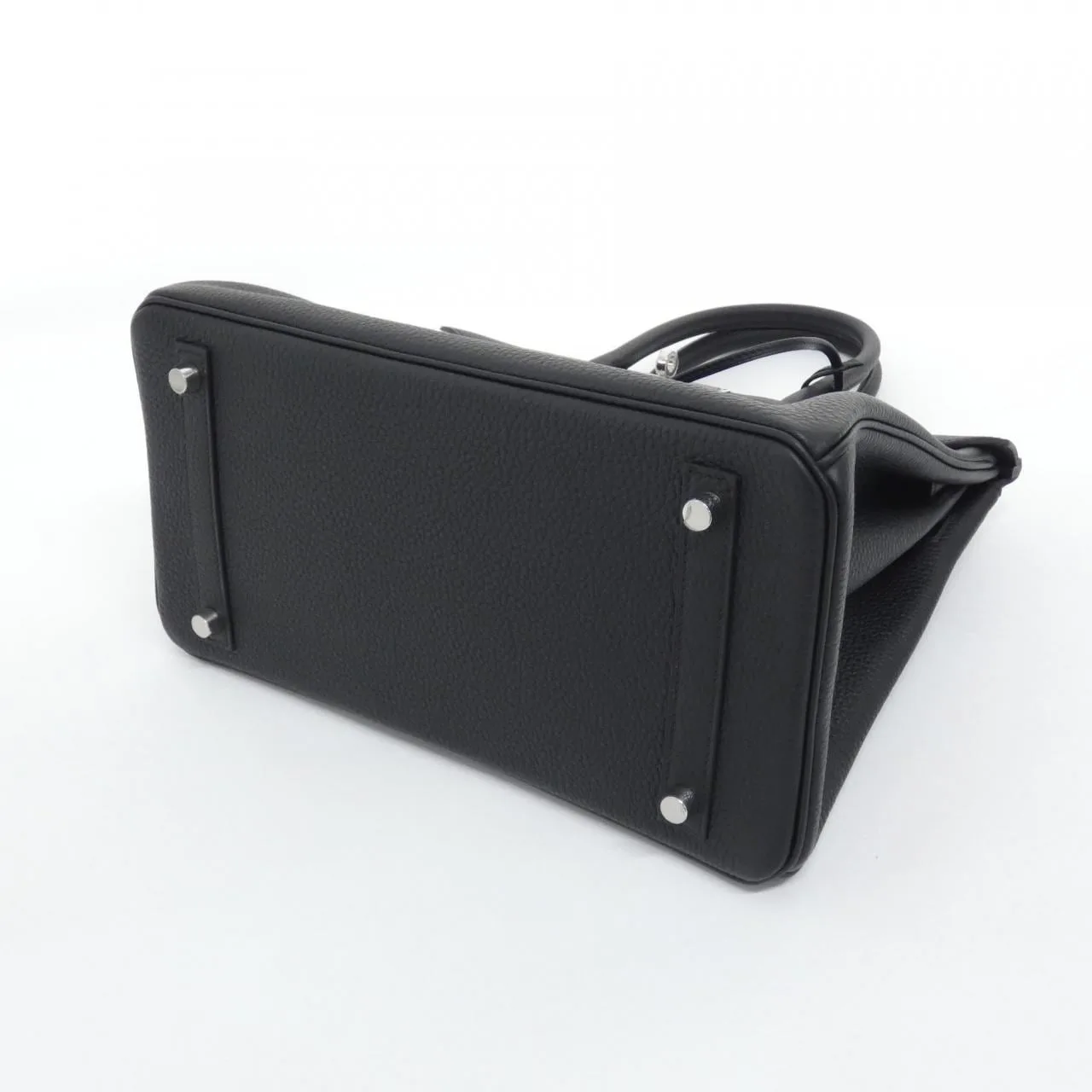 HERMES Birkin 030520CK Handbag Togo Black Togo Leather Unused - Thumbnail 3