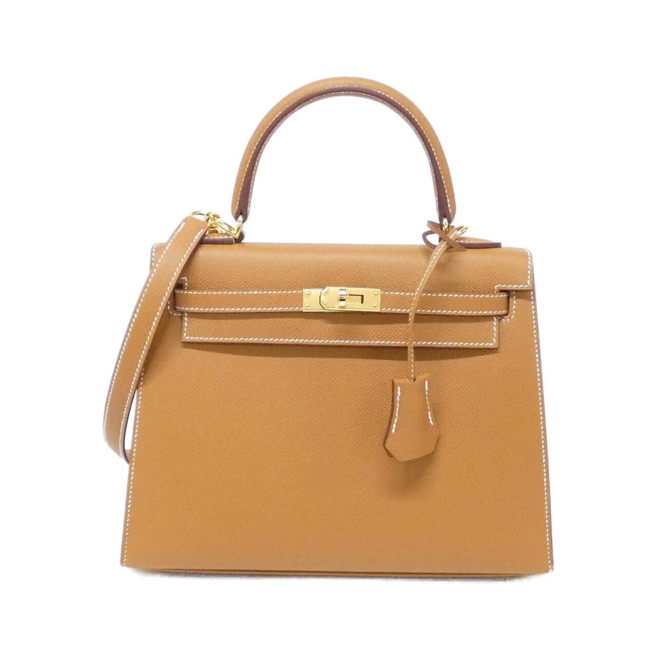 HERMES Kelly 038416CC Handbag Epsom Gold