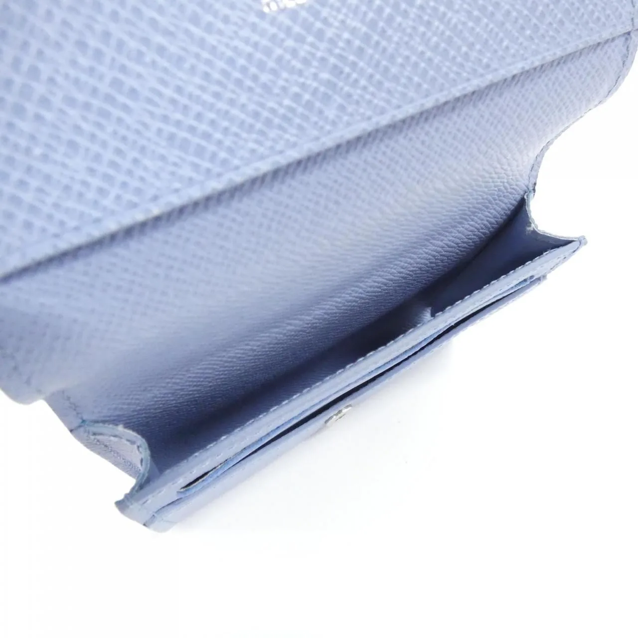 LOUIS VUITTON M14118 Card Case Canvas Blue Canvas Rank A - Thumbnail 6