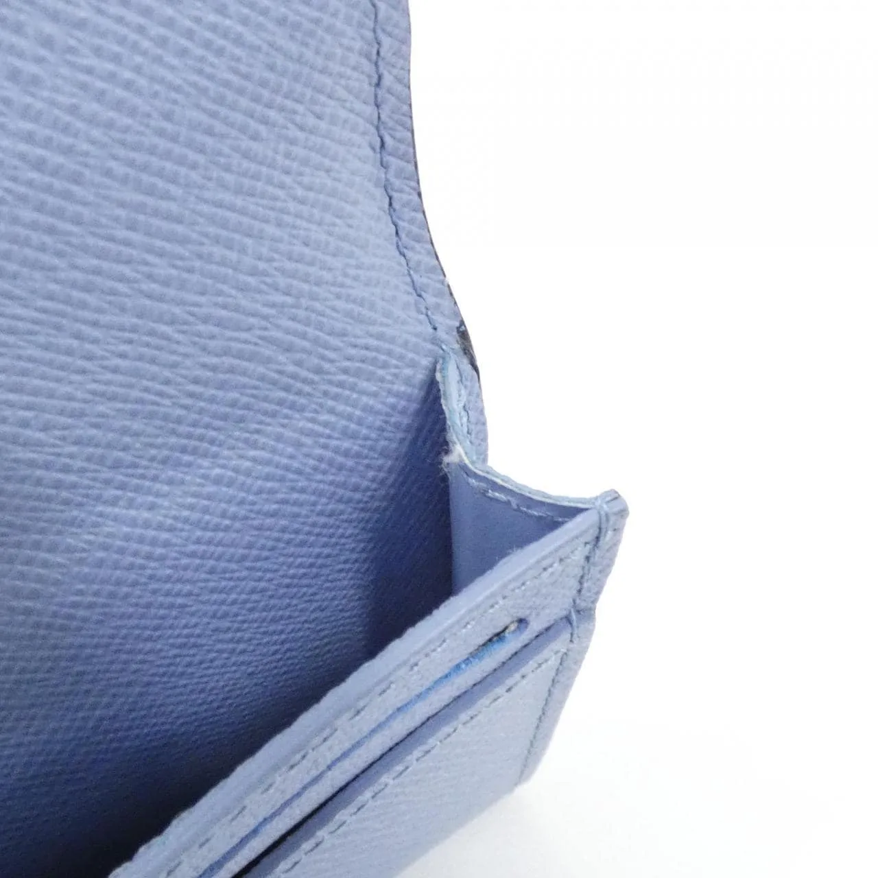 LOUIS VUITTON M14118 Card Case Canvas Blue Canvas Rank A - Thumbnail 7