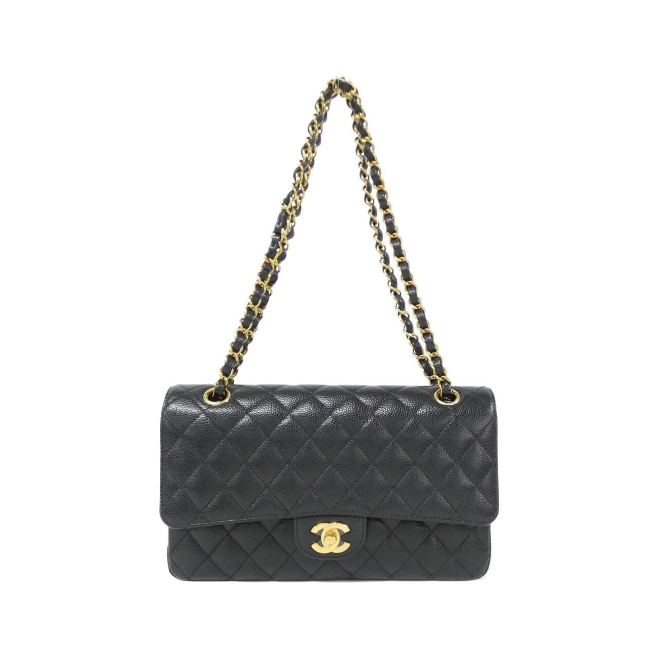 CHANEL Matelasse 1112 Shoulder Grained Calfskin