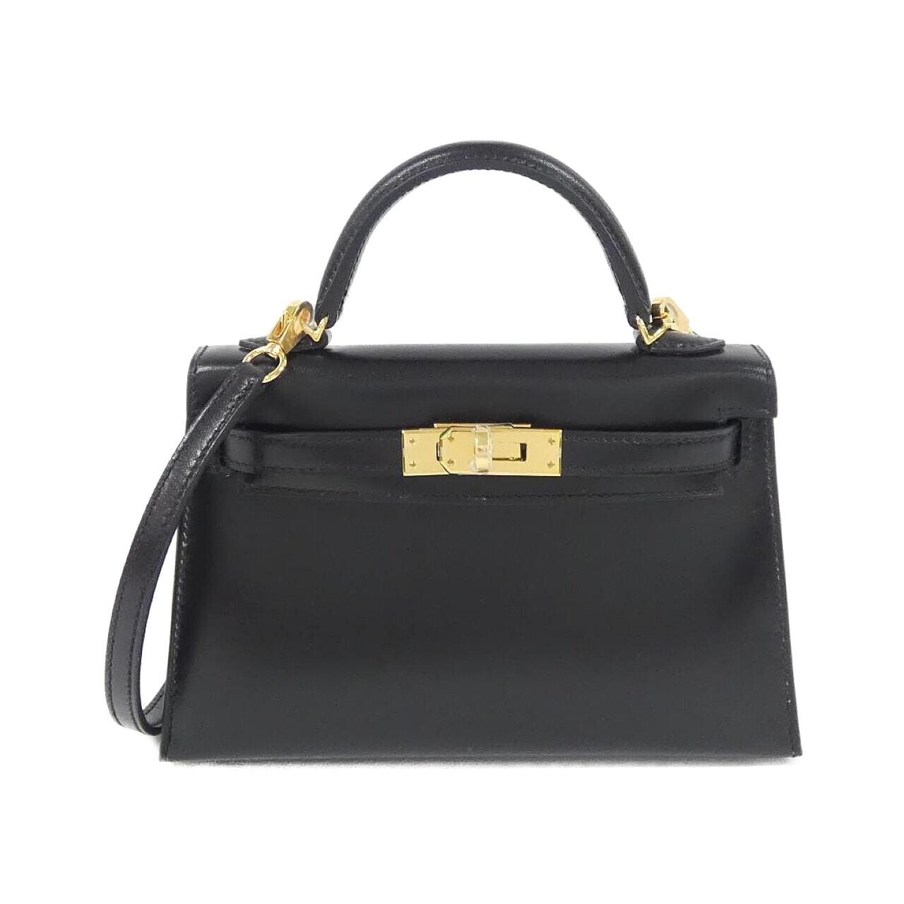 HERMES Kelly 076166CC 手提包 Box Calf