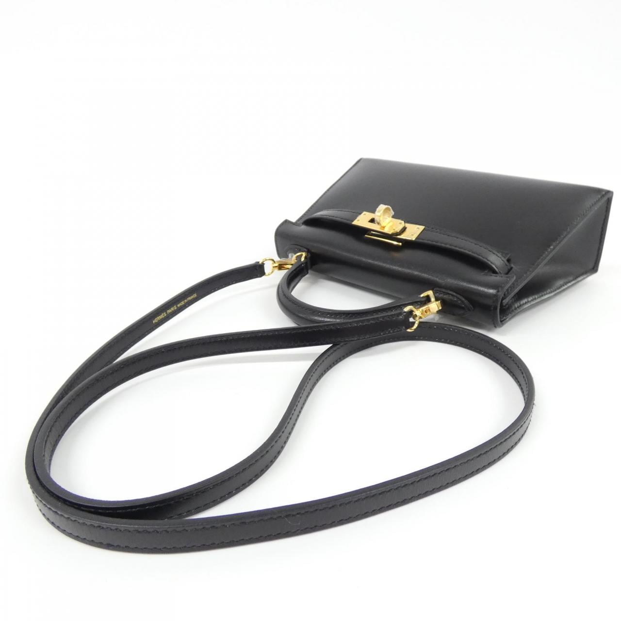 HERMES Kelly 076166CC 手提包 Box Calf 4
