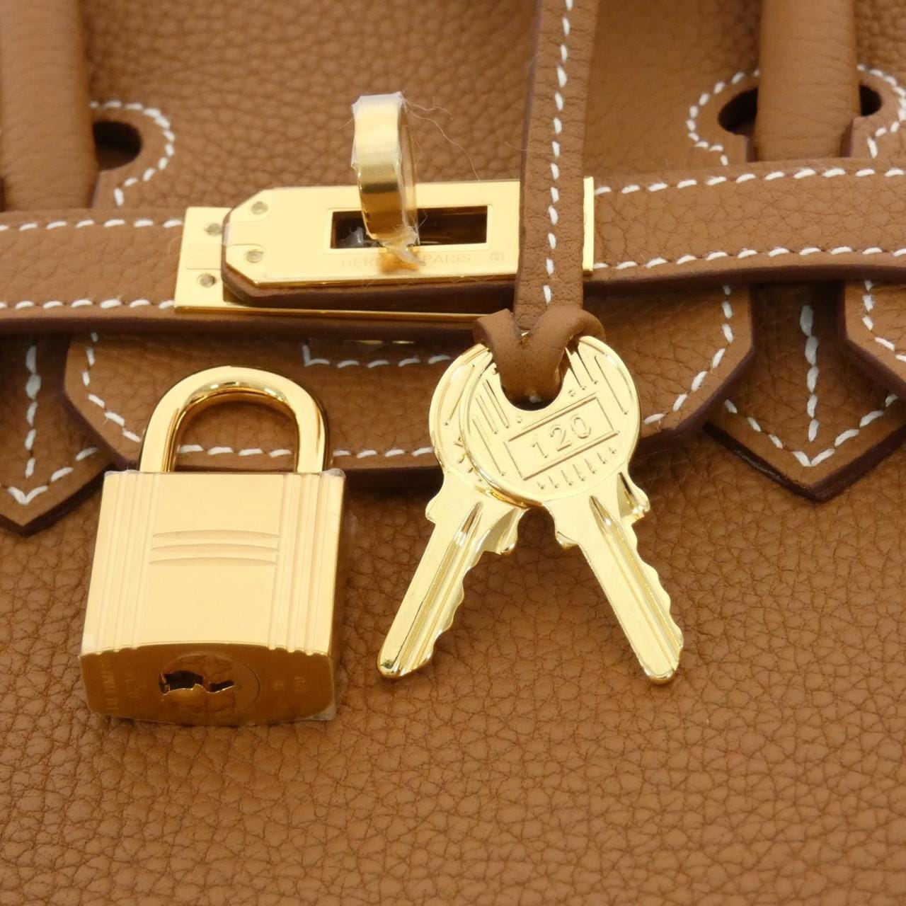 HERMES Birkin 041344CC Handbag Togo 4