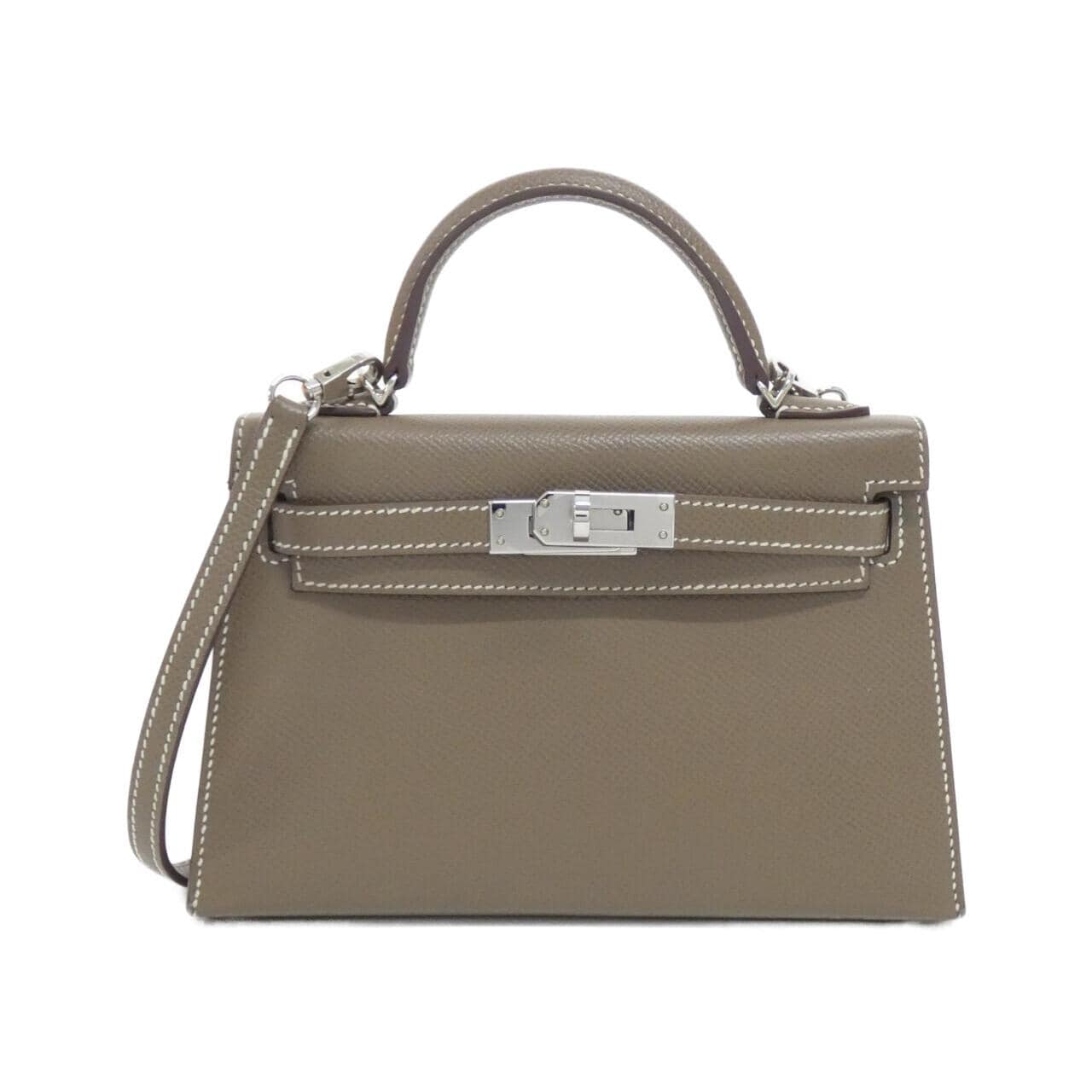 HERMES Kelly 071302CK 手提包 Epsom