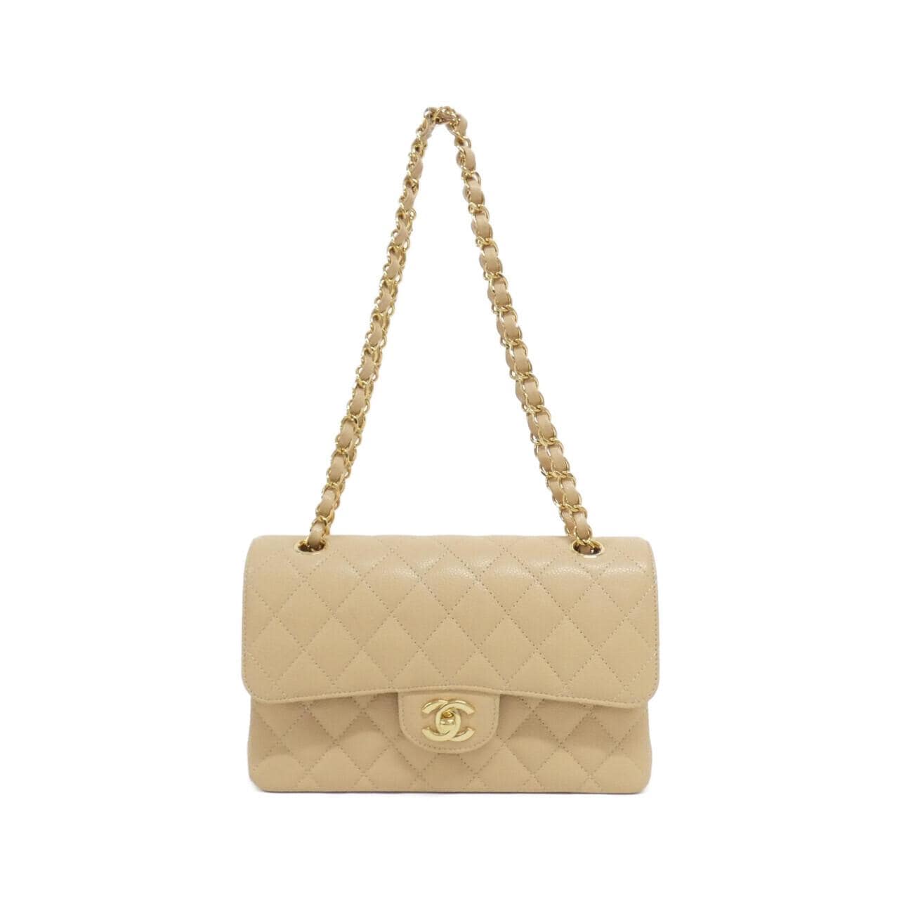 CHANEL Matelasse 1113 Shoulder Grained Calfskin