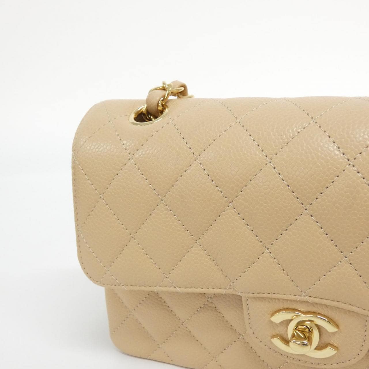 CHANEL Matelasse 1113 Shoulder Grained Calfskin 4