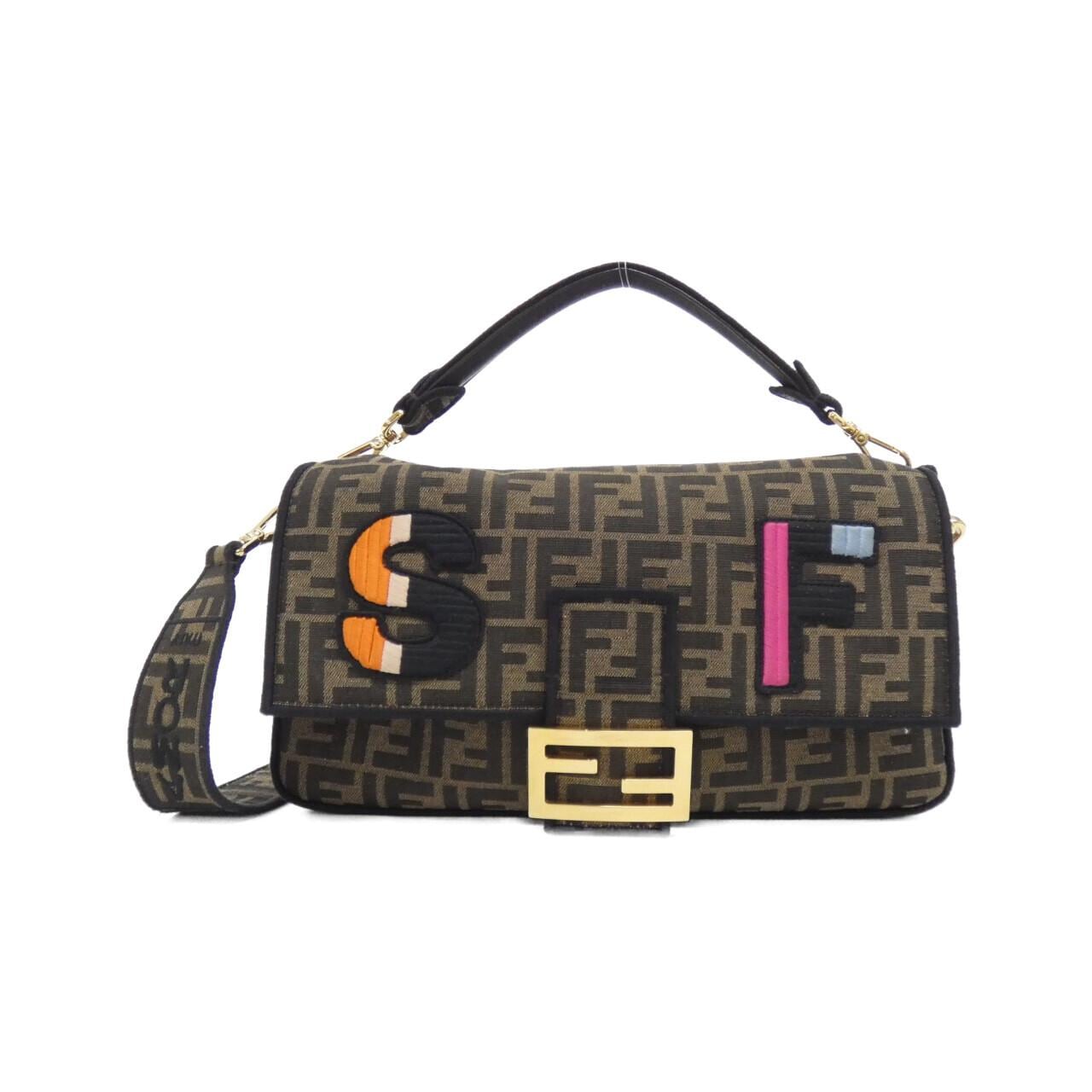 FENDI Baguette 8BR771 A6V5 肩背包 尼龍