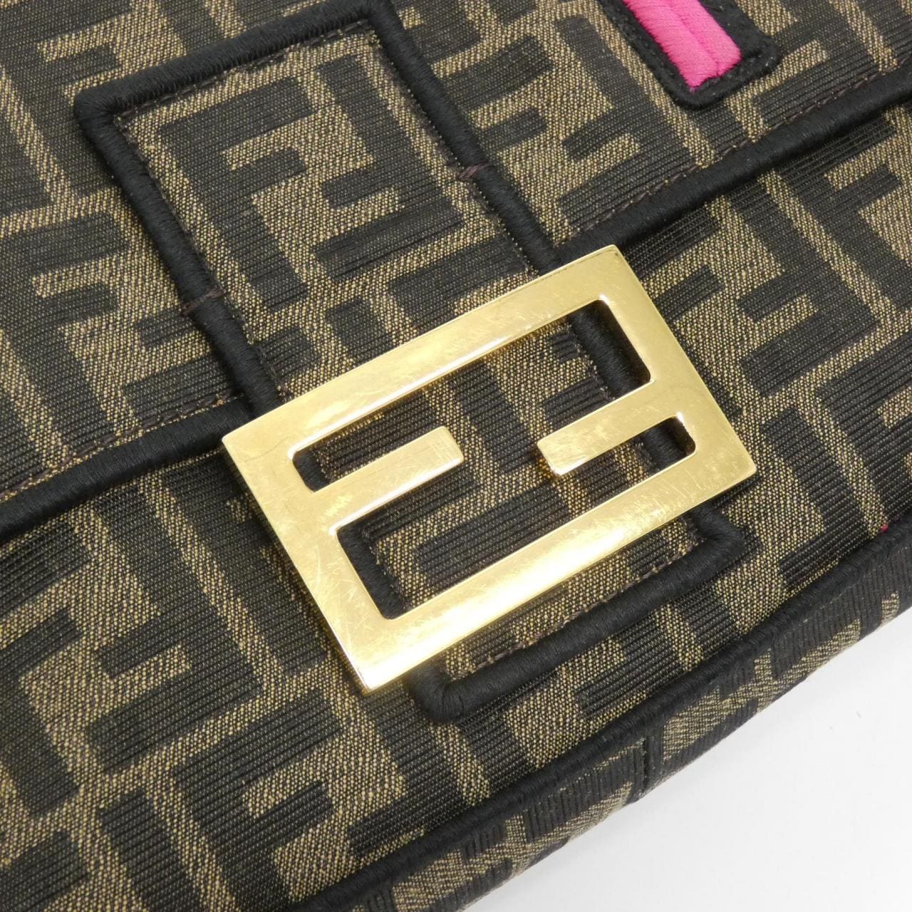 FENDI Baguette 8BR771 A6V5 肩背包 尼龍 5
