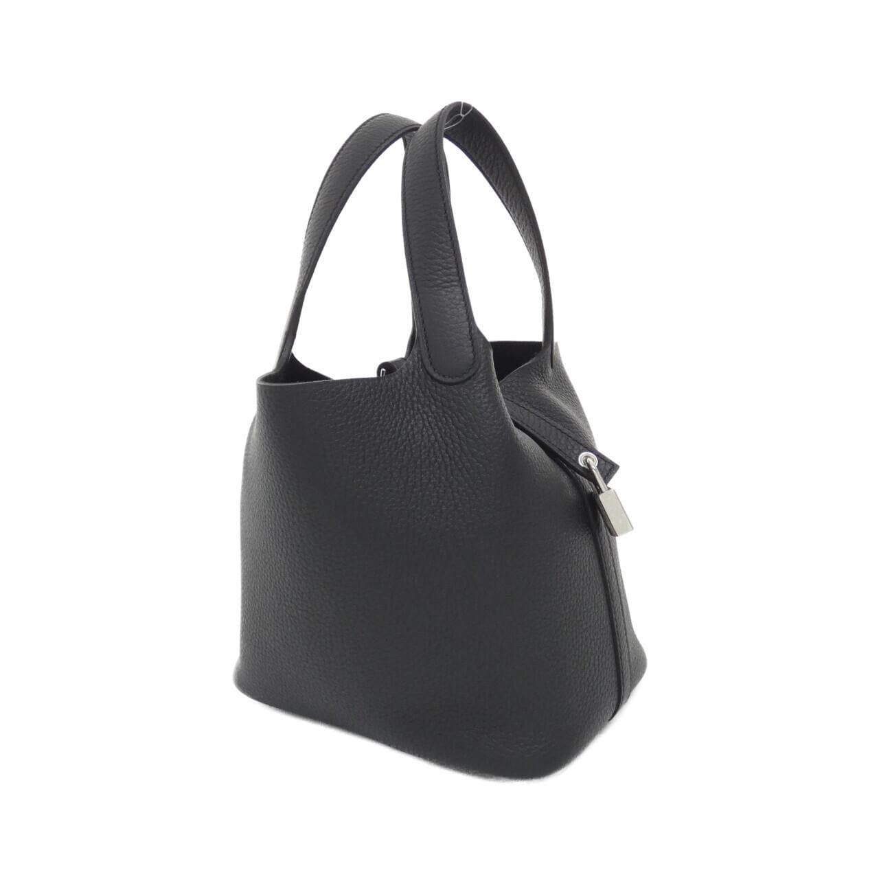 HERMES Picotin 056289CK Handbag Clemence