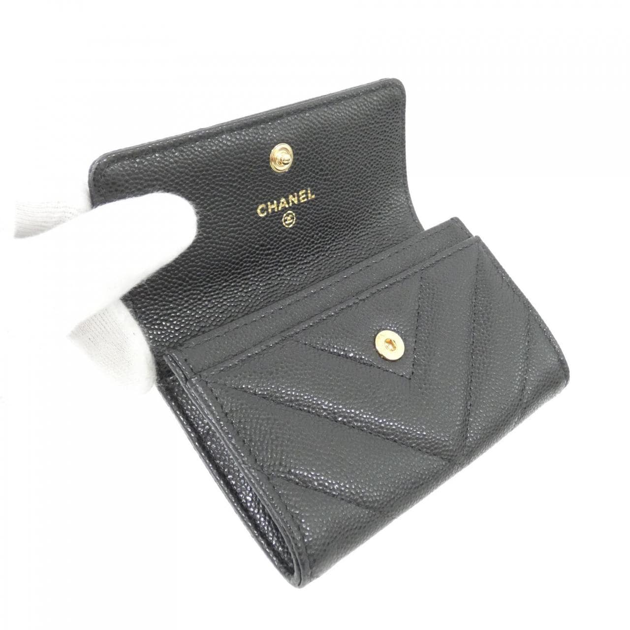CHANEL Timeless Classic AP5206 卡片套 荔枝紋牛皮 4