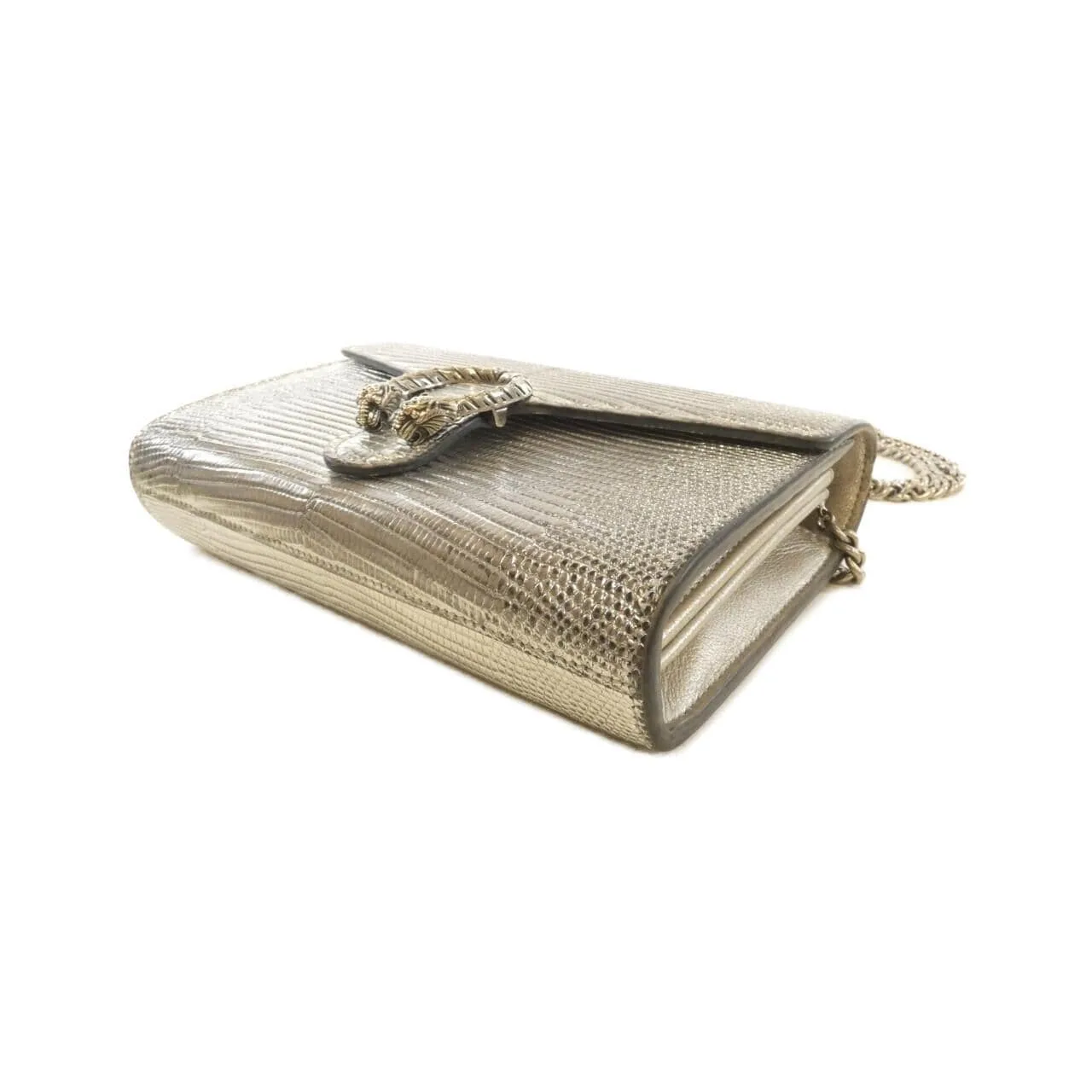 GUCCI Dionysus 401231 Wallet 銀色 中古品B - 縮圖 3