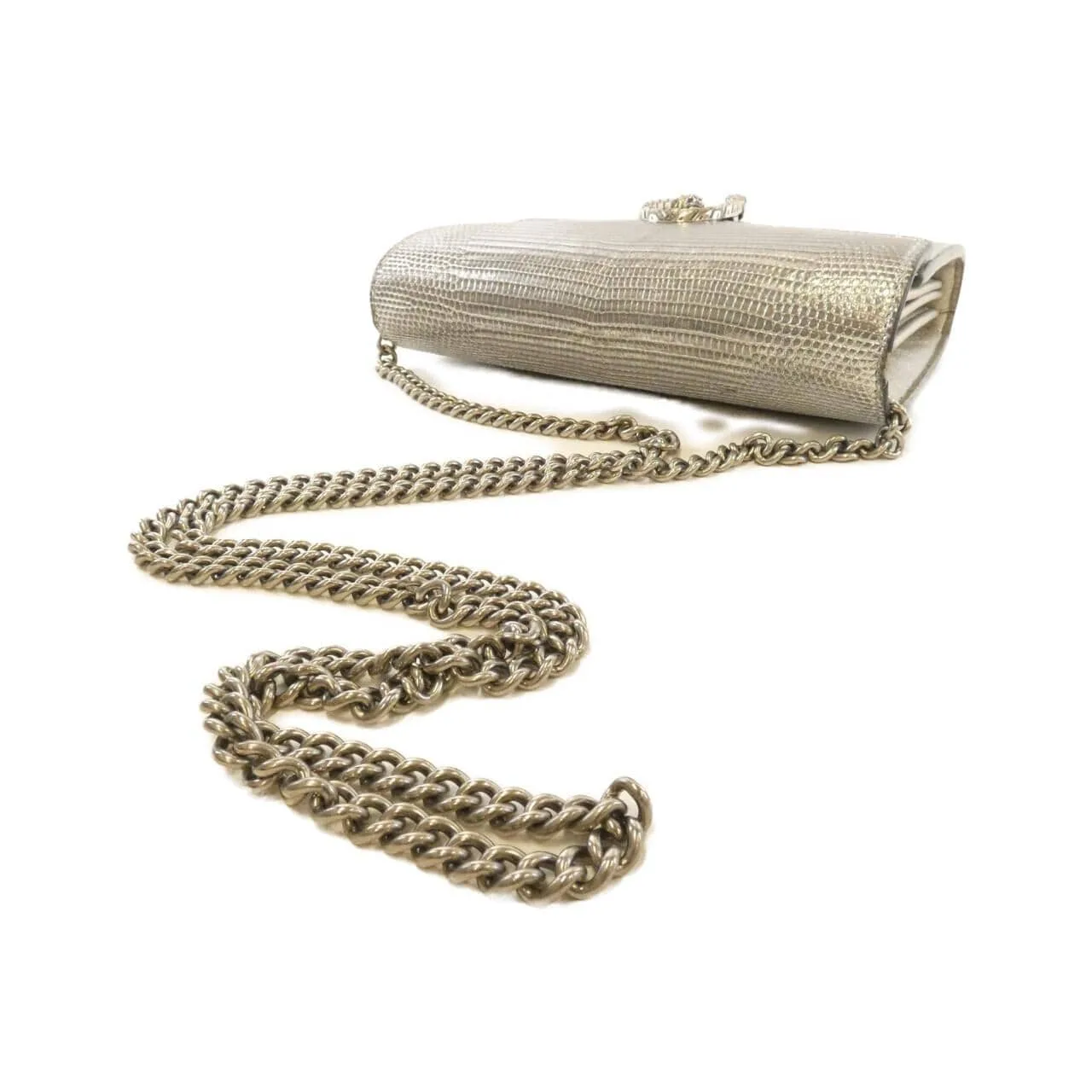 GUCCI Dionysus 401231 Wallet 銀色 中古品B - 縮圖 4