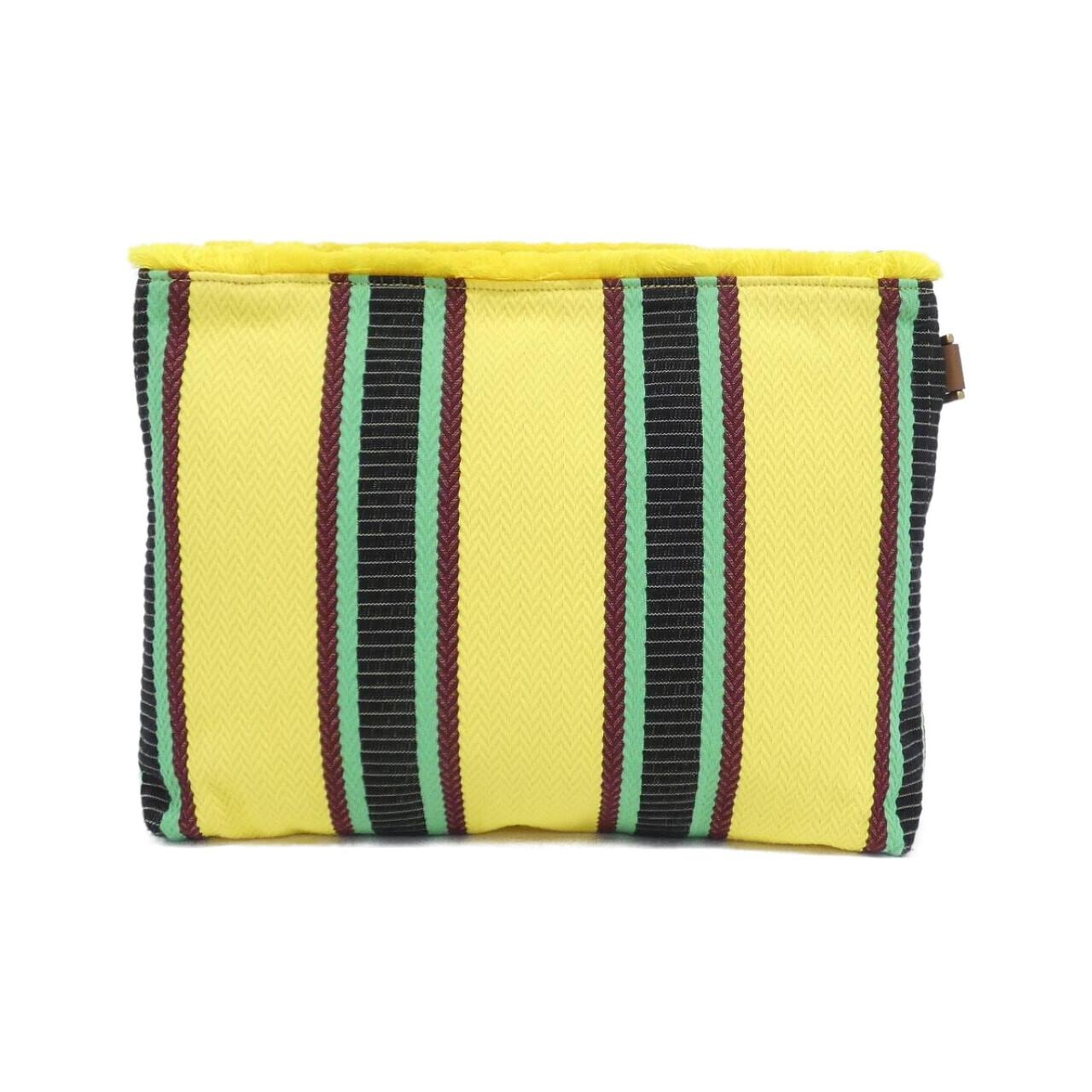 GUCCI 822870 FAEF8 Bag Canvas 黑色 帆布 中古品A - 縮圖 2