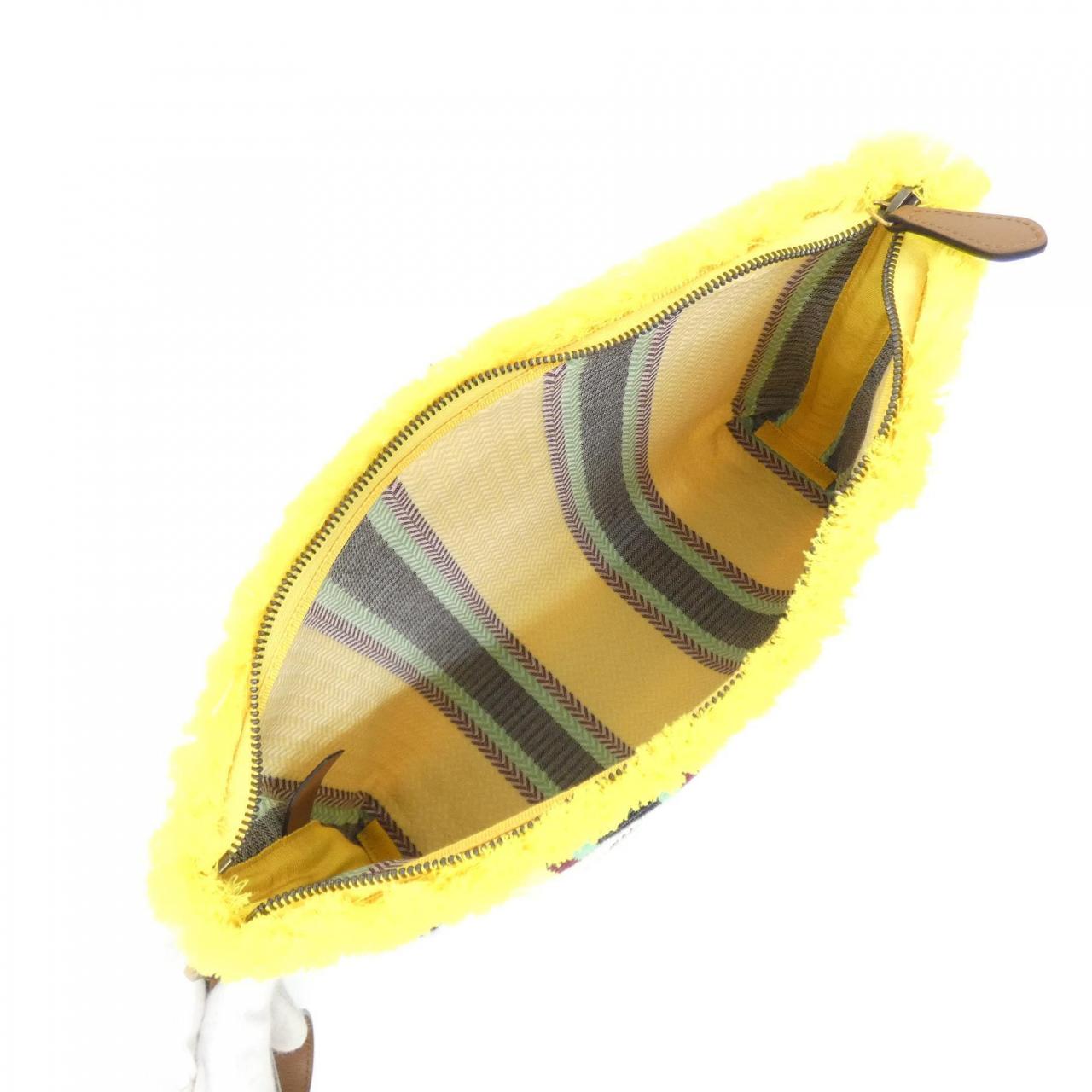 GUCCI 822870 FAEF8 Bag Canvas 黑色 帆布 中古品A - 縮圖 6