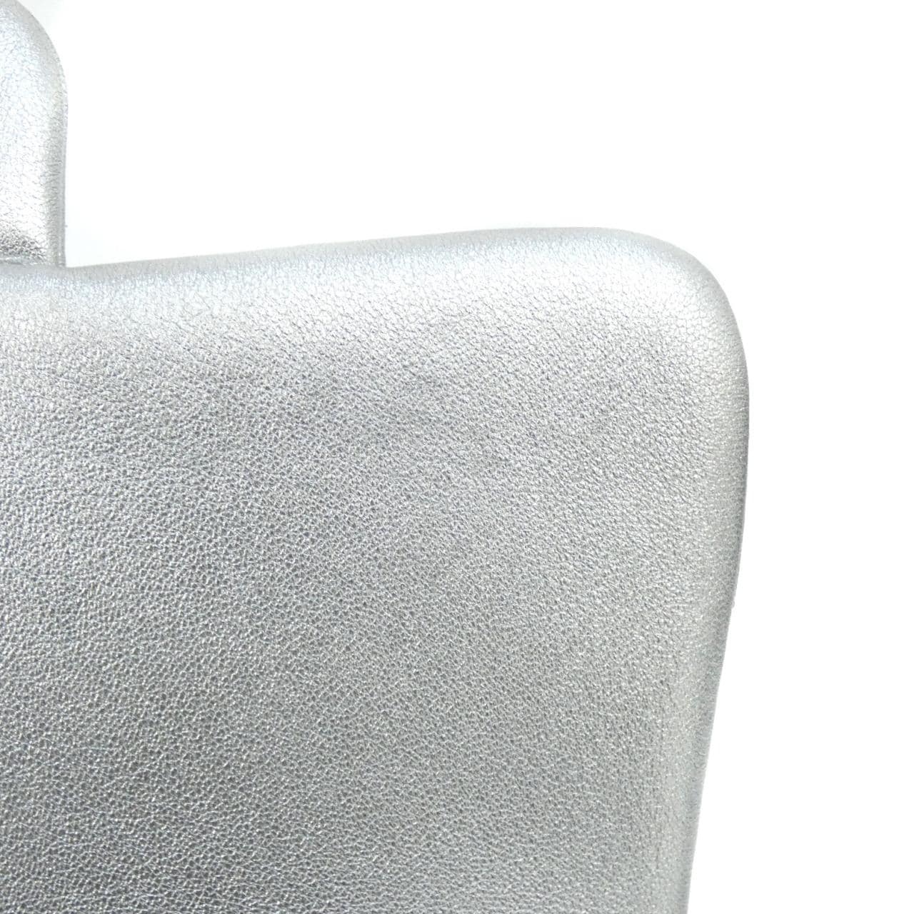 CHANEL AS4599 Shoulder Bag Lambskin Silver Lambskin Rank A - Thumbnail 8