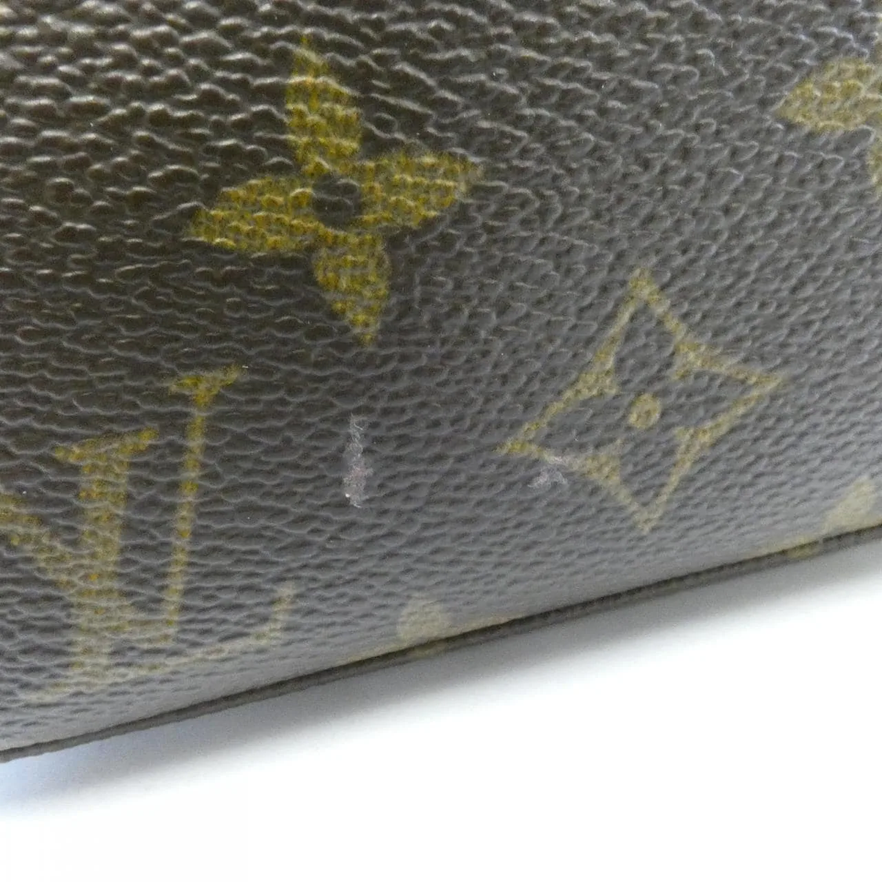 LOUIS VUITTON Looping M51146 Shoulder Monogram 黑色 Monogram 中古品B - 縮圖 3
