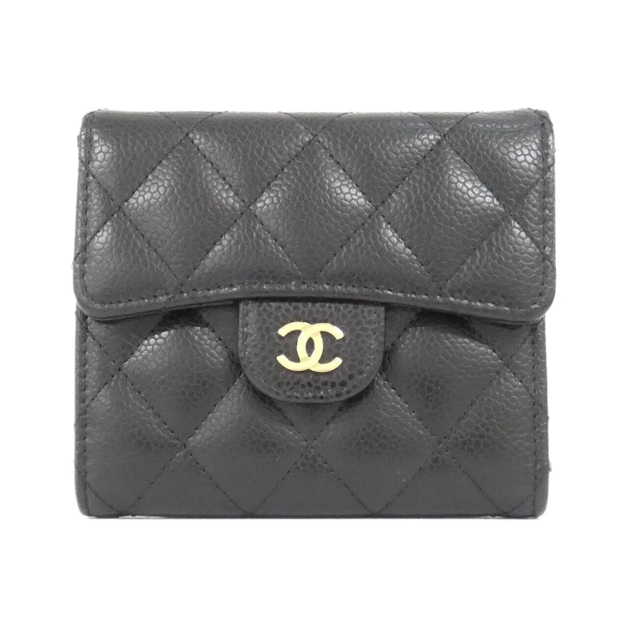 CHANEL Timeless Classic AP0231 Wallet Grained Calfskin