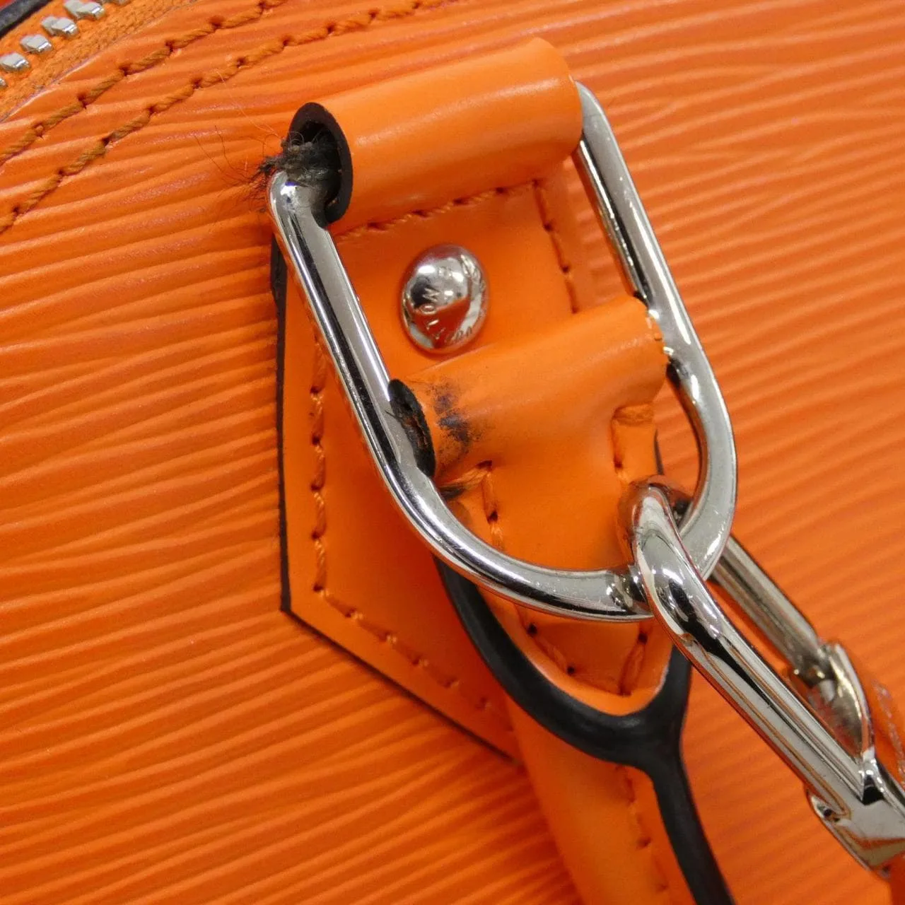 LOUIS VUITTON Alma M57429 Handbag Epi 橙色 Epi 中古品A - 縮圖 7