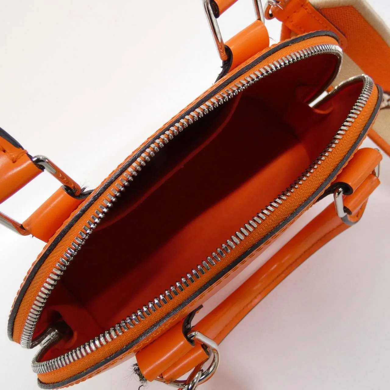 LOUIS VUITTON Alma M57429 Handbag Epi 橙色 Epi 中古品A - 縮圖 9