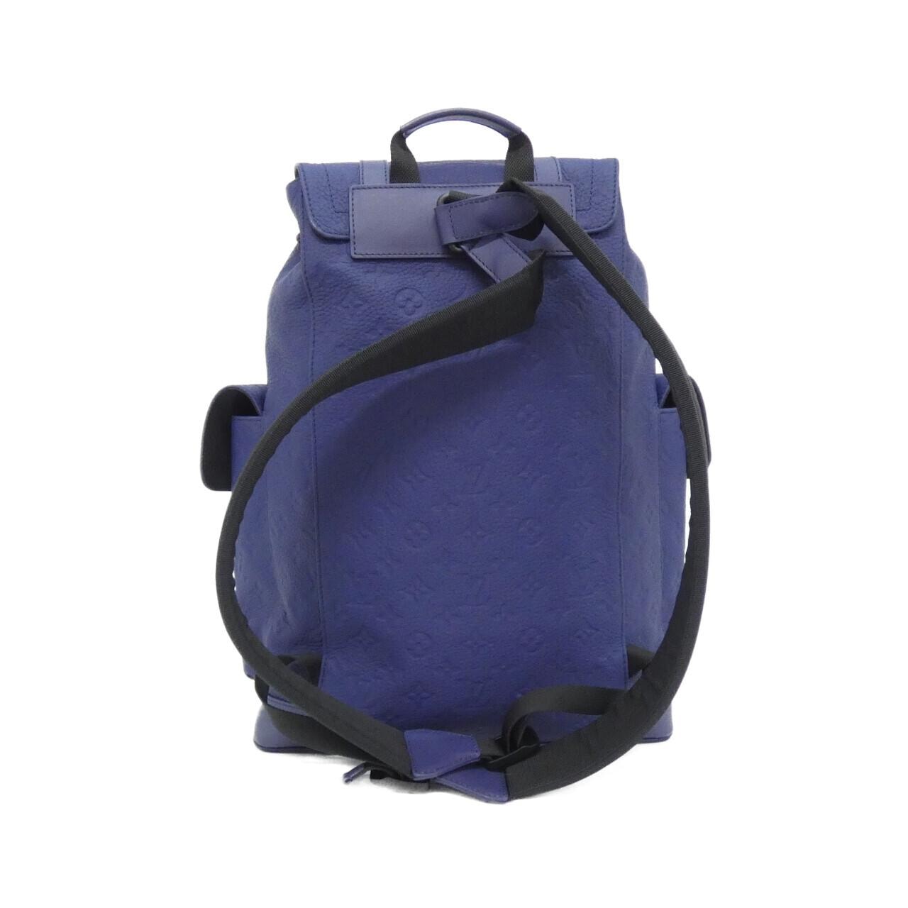 LOUIS VUITTON Christopher M11688 Backpack Monogram Blue Monogram Rank A - Thumbnail 2