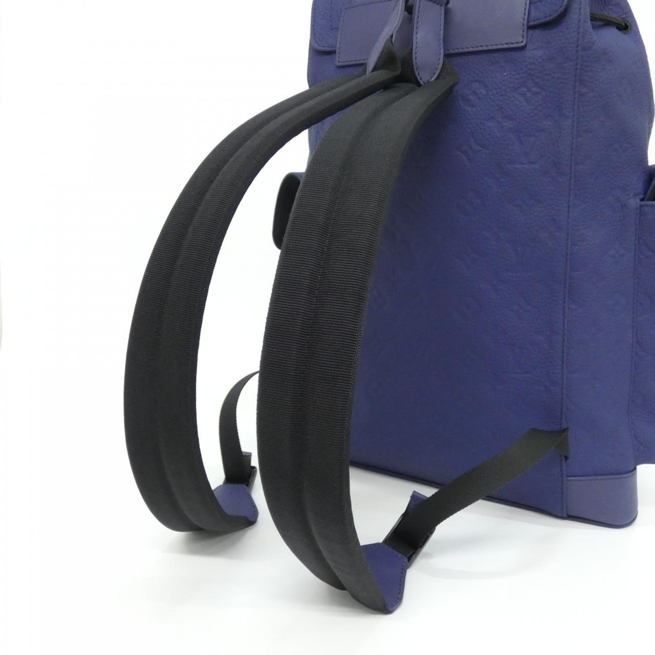 LOUIS VUITTON Christopher M11688 Backpack Monogram Blue Monogram Rank A - Thumbnail 9