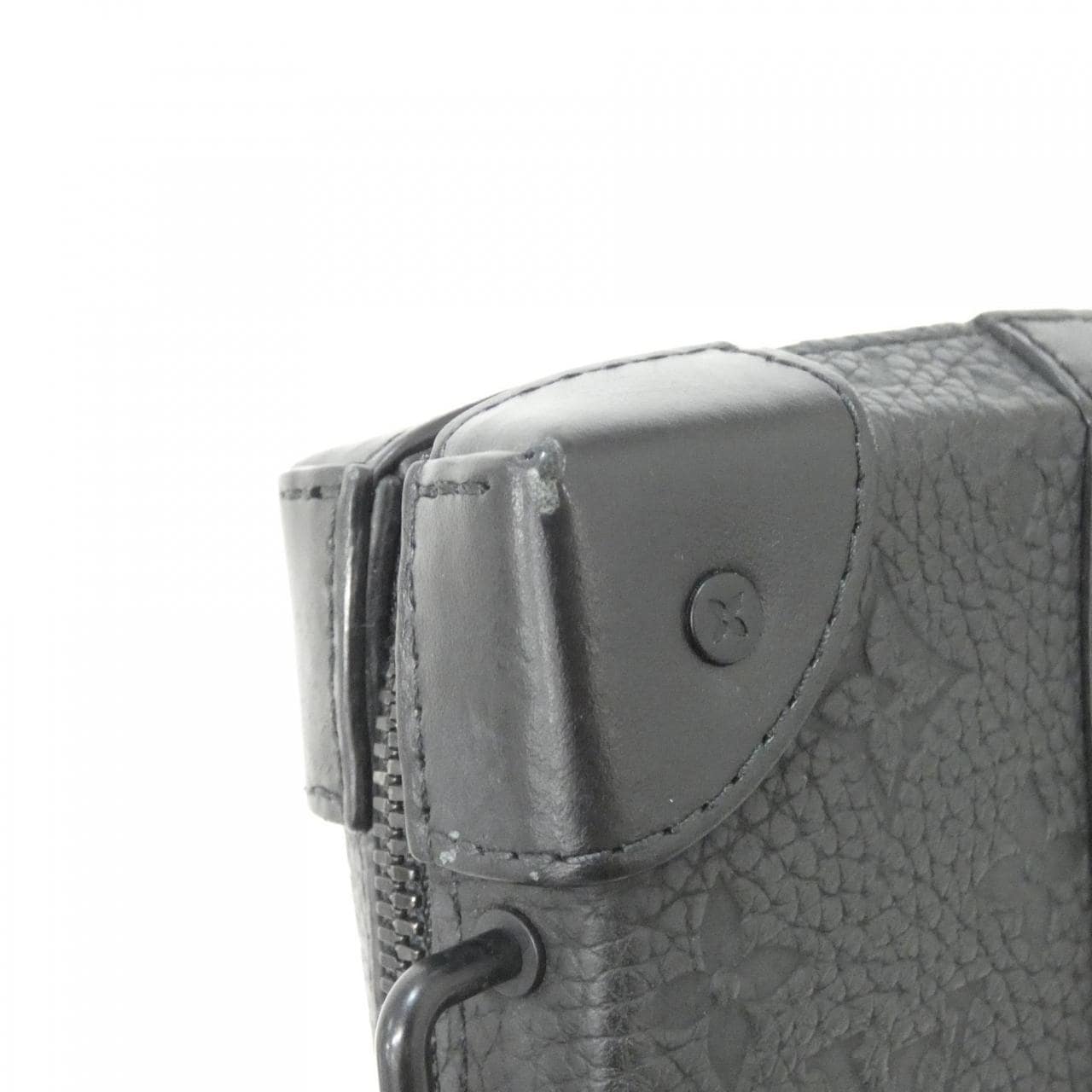 LOUIS VUITTON Soft Trunk M80224 Shoulder Bag Monogram 黑色 Monogram 中古品A - 縮圖 5