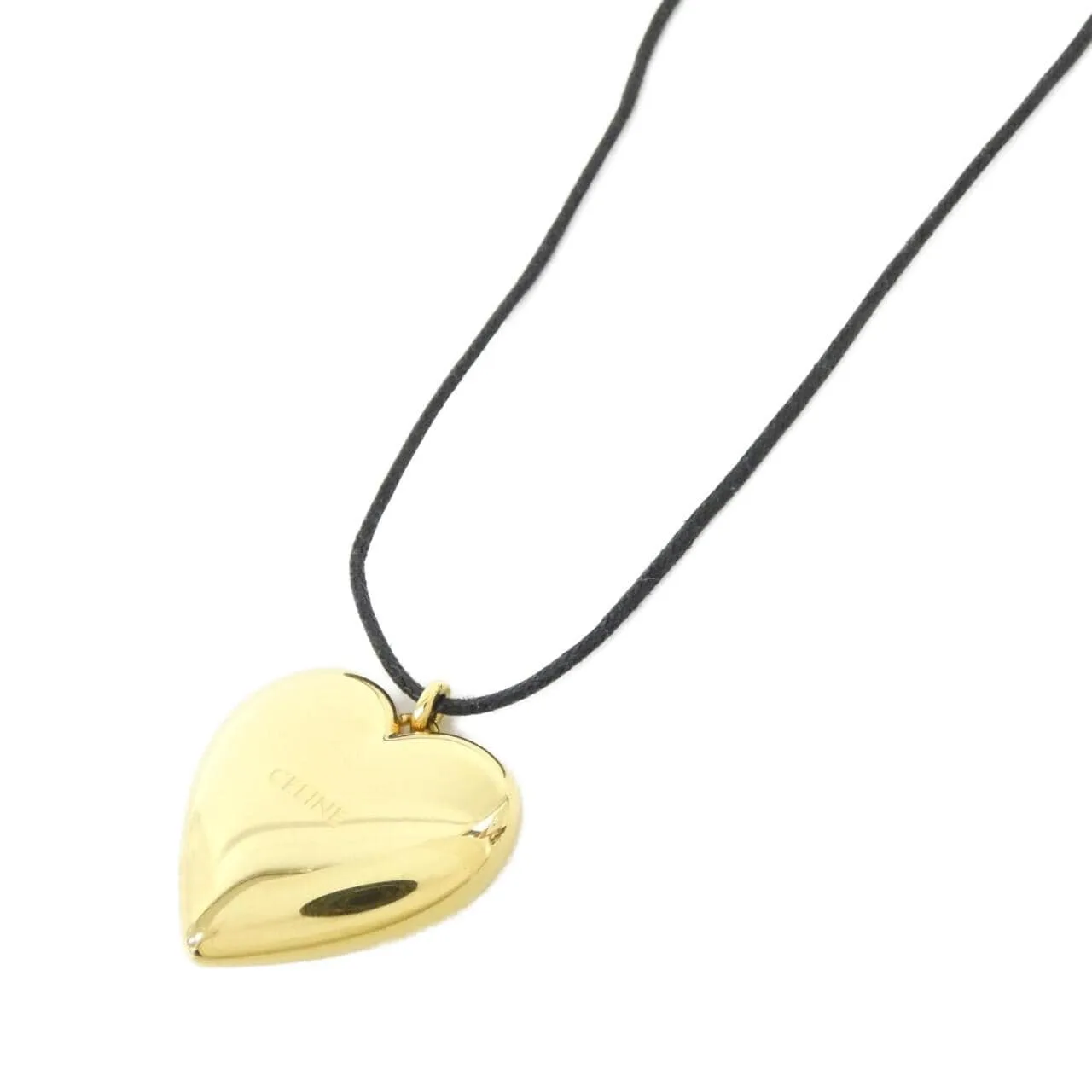 CELINE 460YO6BCO Accessories 黑色 中古品A - 縮圖 3