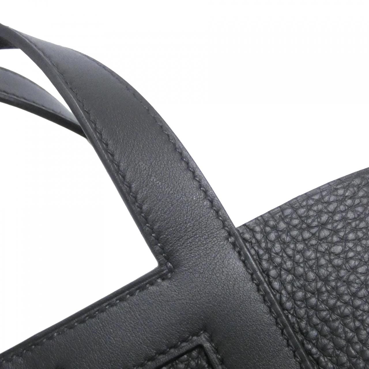 HERMES HERMÈS 084274CC Bag Clemence Black Clemence Leather - Thumbnail 4