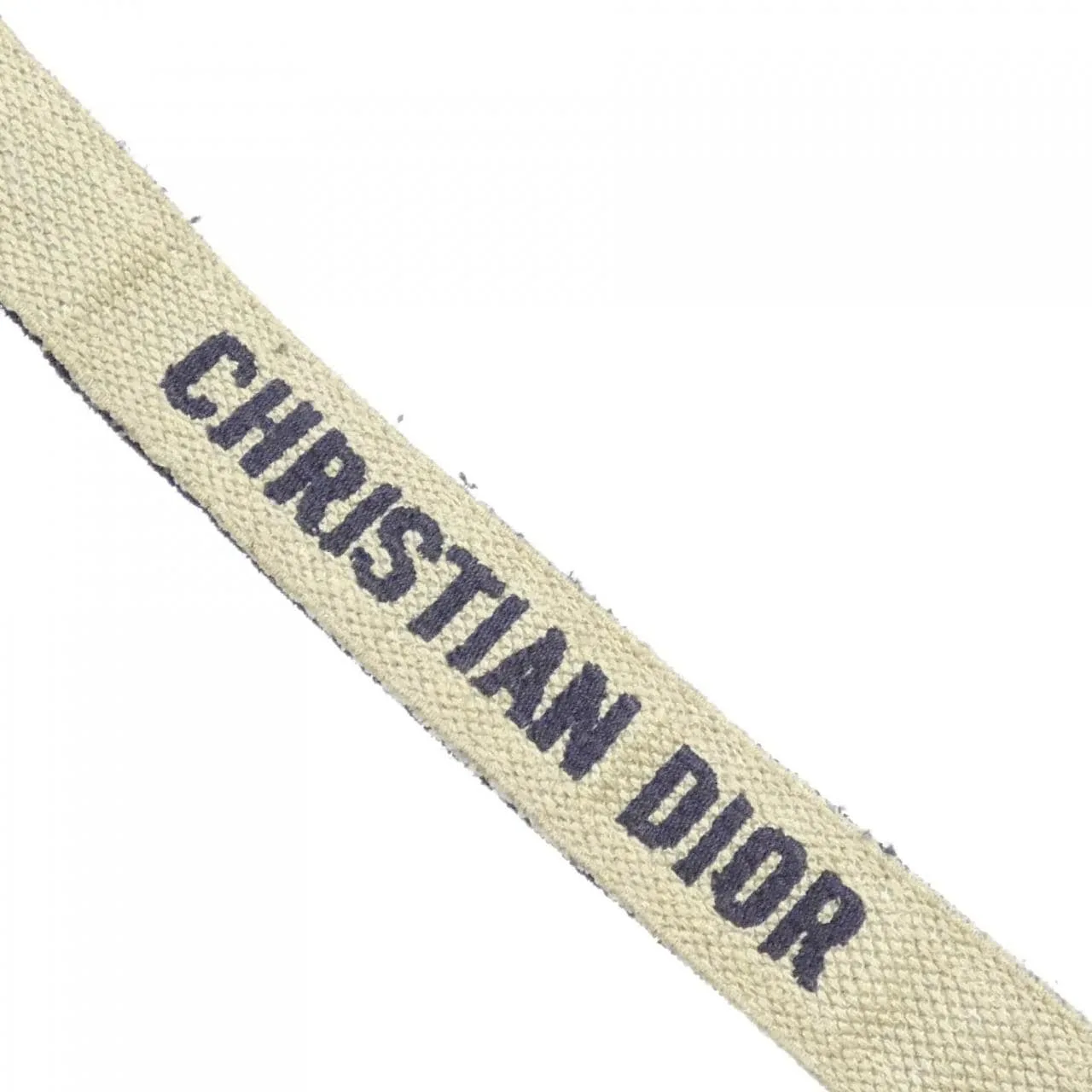 DIOR Book Tote M1291VRIW Shoulder Canvas 黑色 帆布 中古品A - 縮圖 8