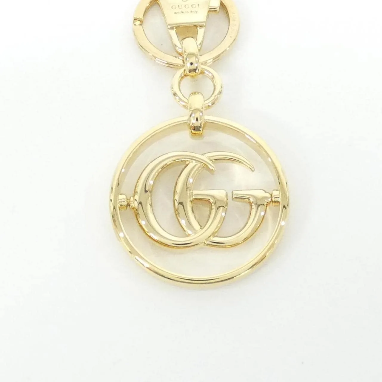 GUCCI 752067 J1600 Key Case 金色 中古品A - 縮圖 2