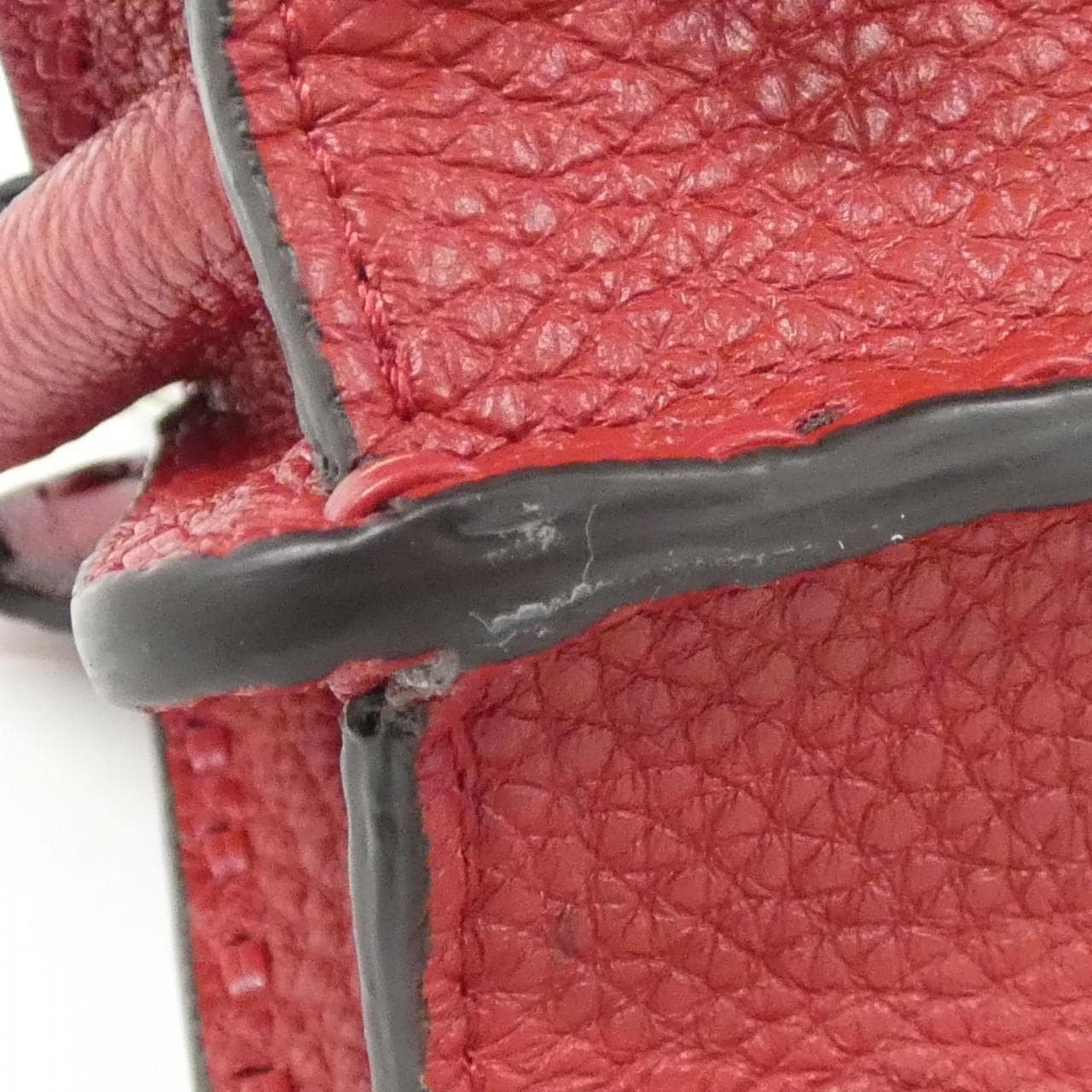 FENDI Peekaboo 8BN335 ARBB Bag 紅色 中古品A - 縮圖 2