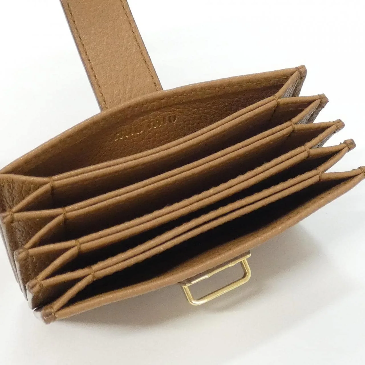 MIU MIU 5MC280 Card Case Black Rank A - Thumbnail 5