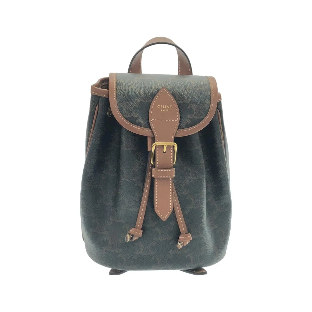 CELINE 197662CAS Backpack Canvas Black