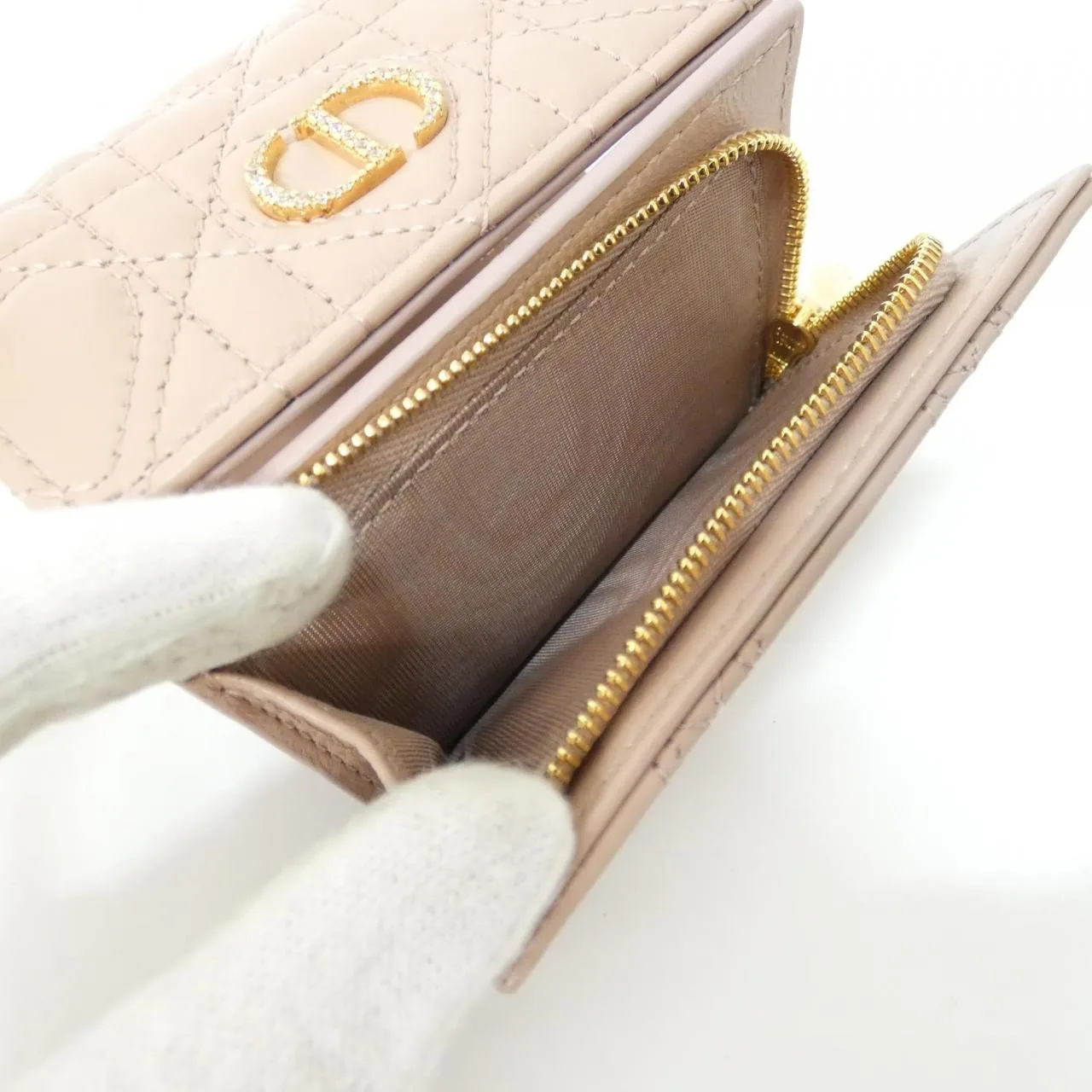 DIOR Caro S4207UJNH Wallet Lambskin Lambskin Unused - Thumbnail 5