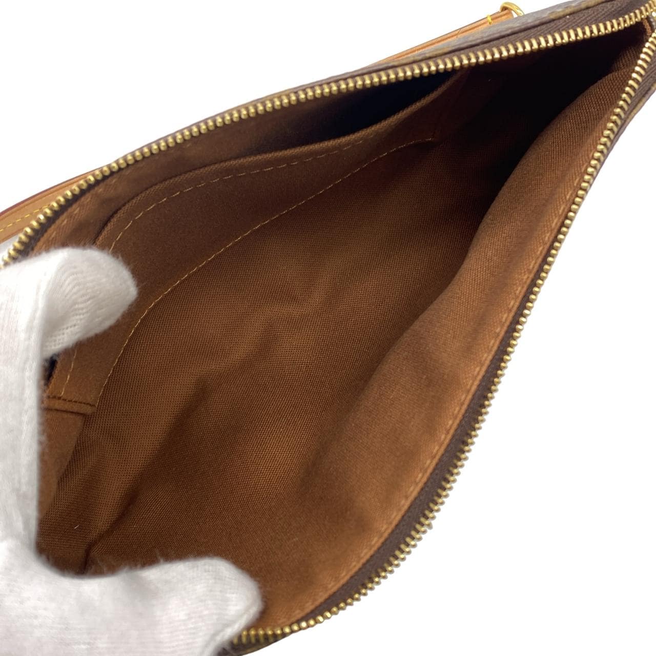 LOUIS VUITTON Pochette M40712 Pochette Monogram Black Monogram - Thumbnail 5