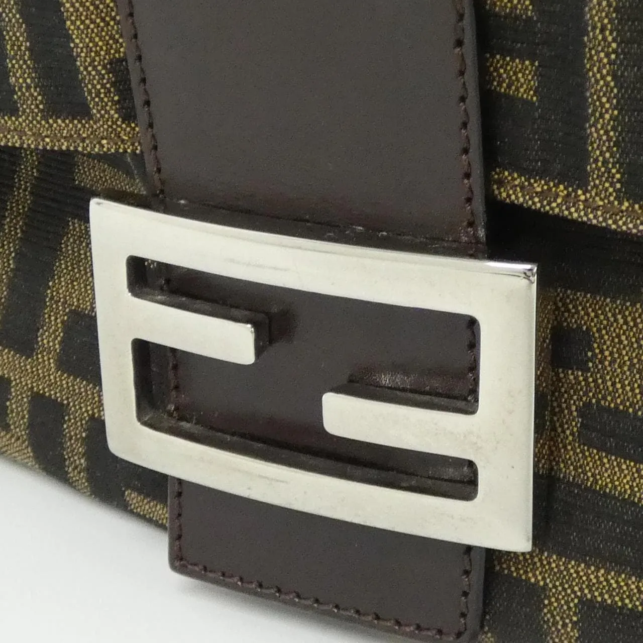 FENDI Baguette 26325 Shoulder Canvas Black Canvas Rank A - Thumbnail 4