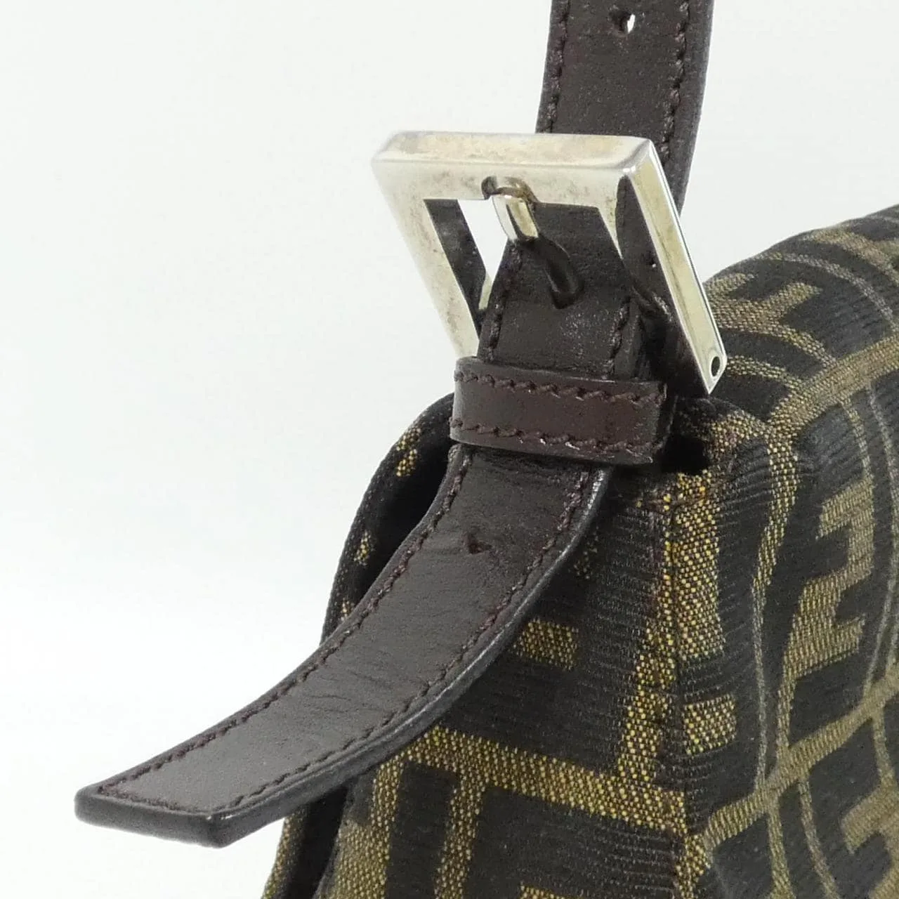 FENDI Baguette 26325 Shoulder Canvas Black Canvas Rank A - Thumbnail 5